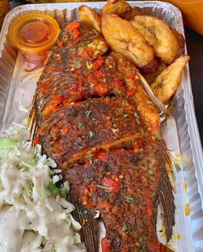 Grilled Fish & Fries