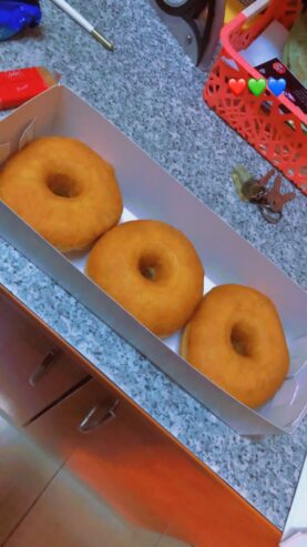 Box of 3 Plain Donuts