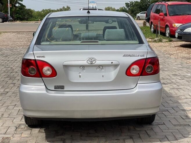 Toyota Corolla 2006 foreign used