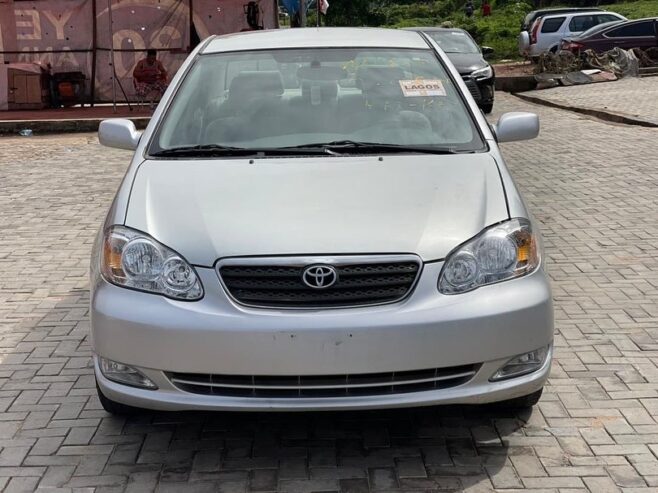 Toyota Corolla 2006 foreign used